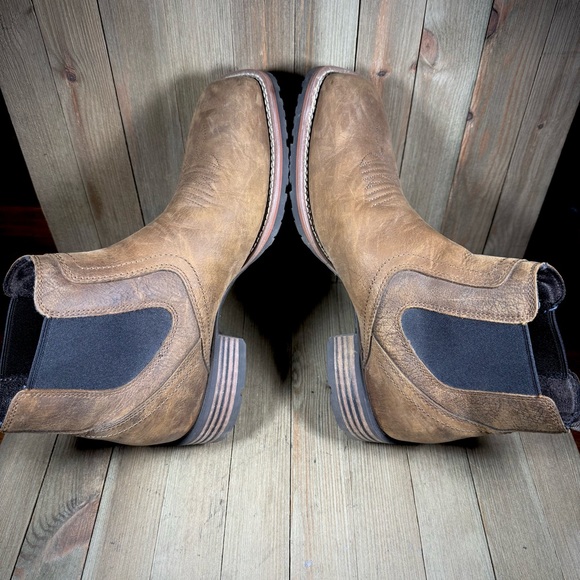 Ariat Hybrid Low Boy Square Toe Boots Men's Size 10 D - Picture 7 of 10